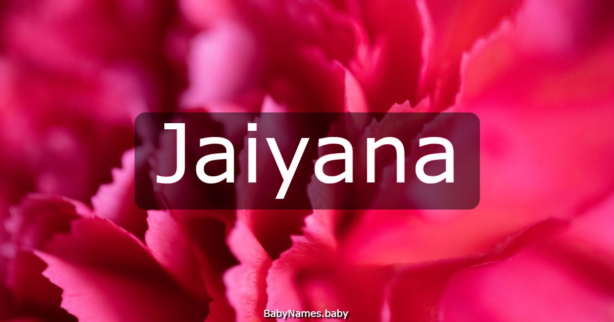 Jaiyana