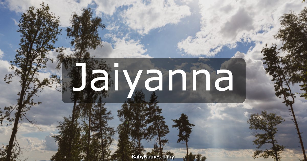 Jaiyanna
