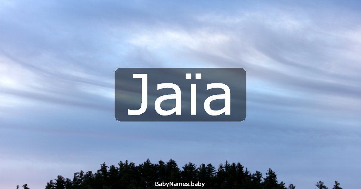 Jaïa