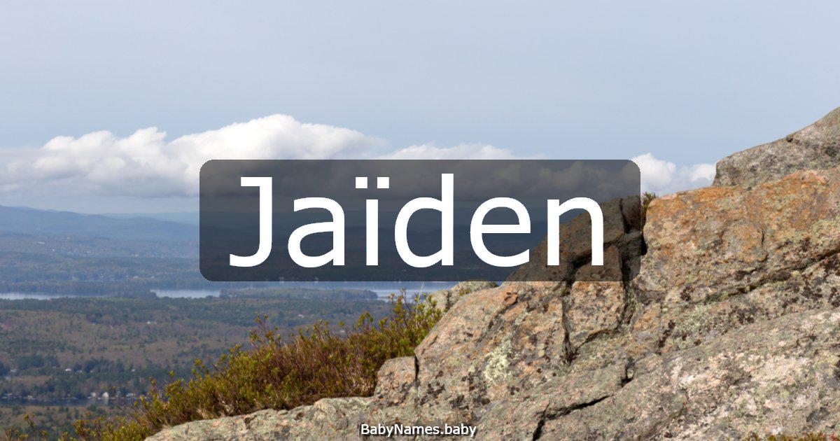 Jaïden
