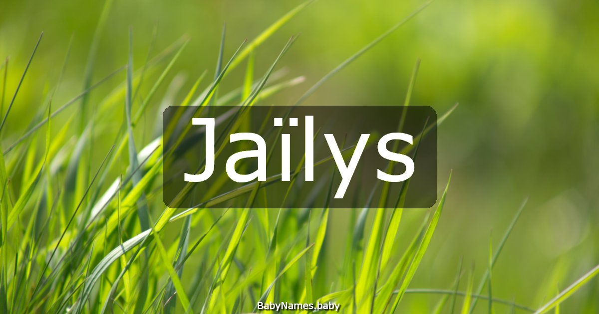 Jaïlys