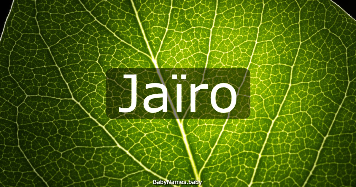 Jaïro