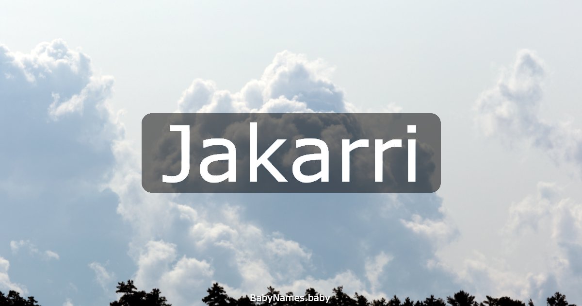 Jakarri