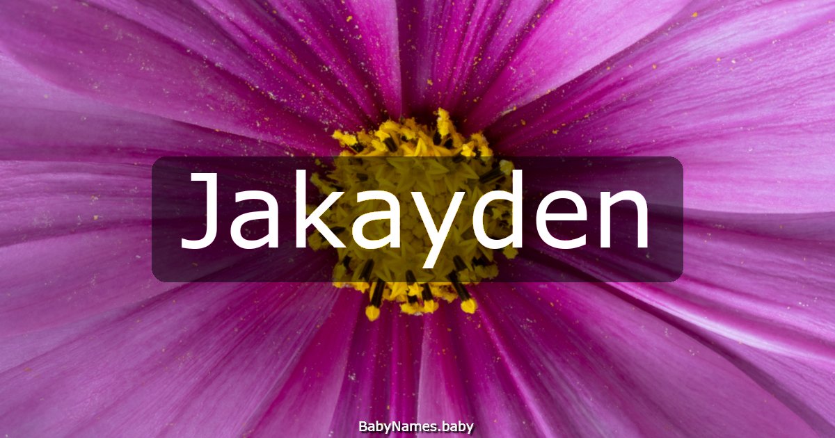 Jakayden