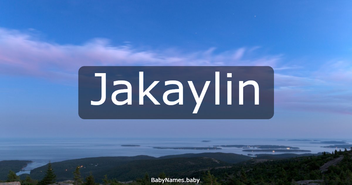 Jakaylin
