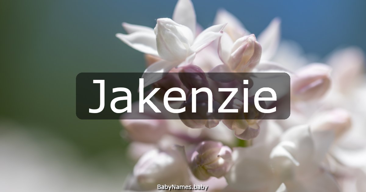Jakenzie