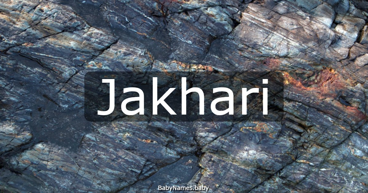 Jakhari
