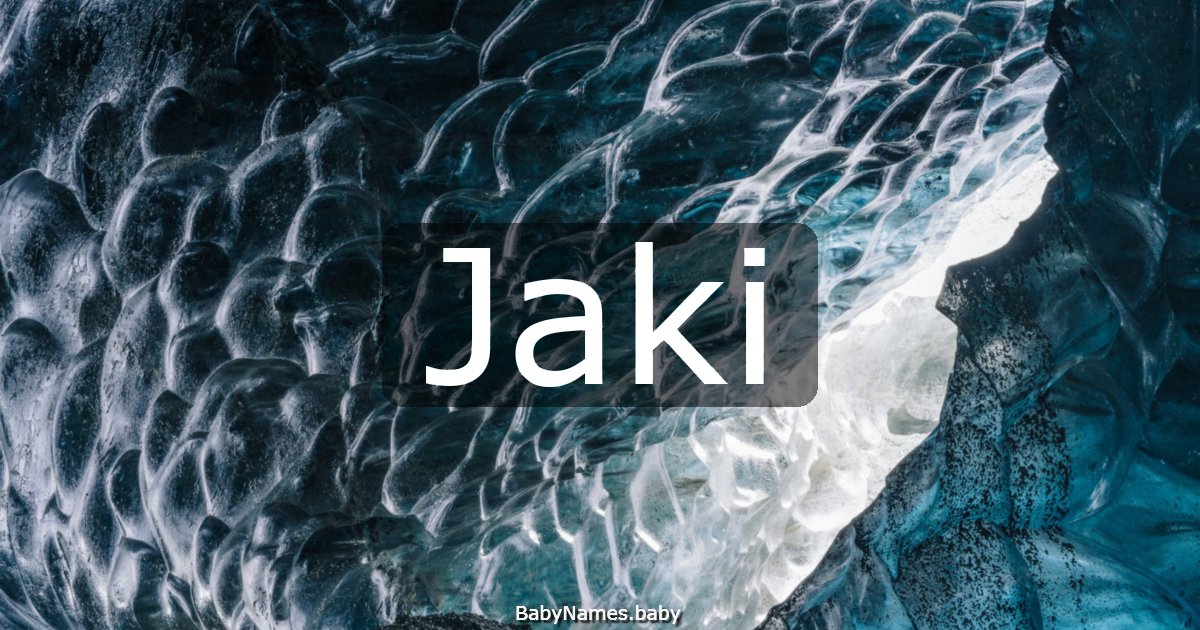Jaki