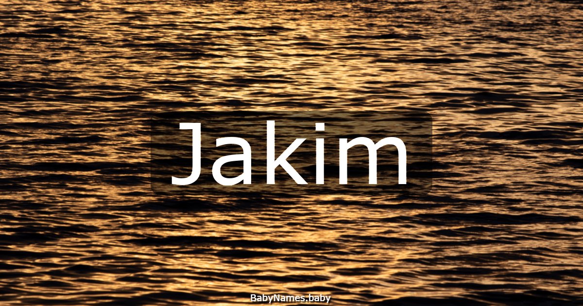 Jakim