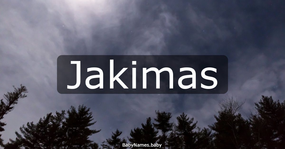 Jakimas