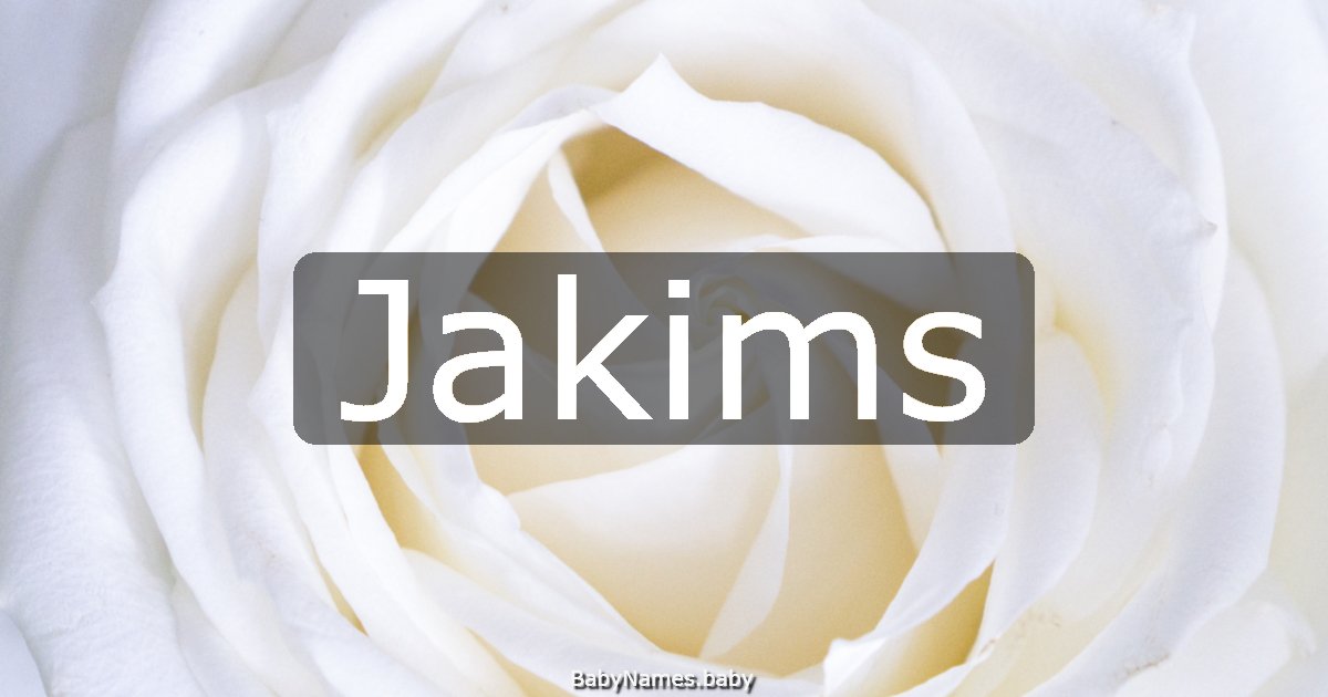 Jakims