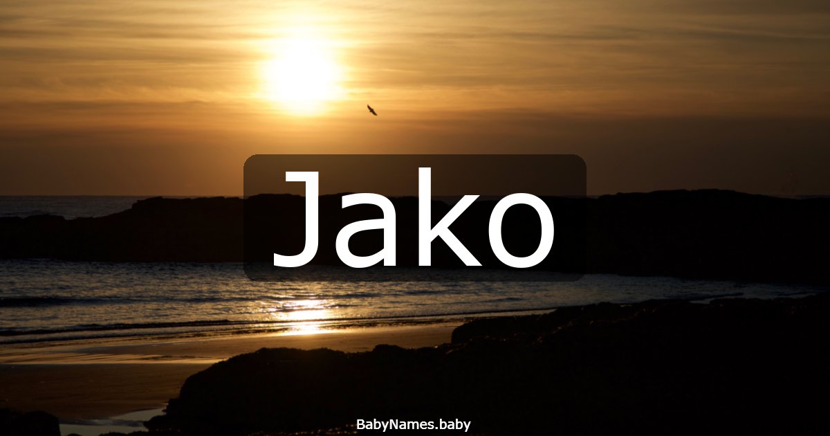 Jako