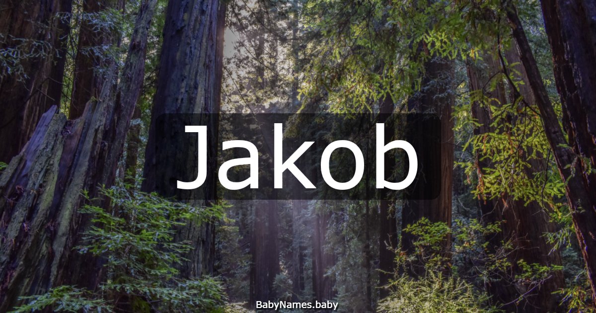 Jakob