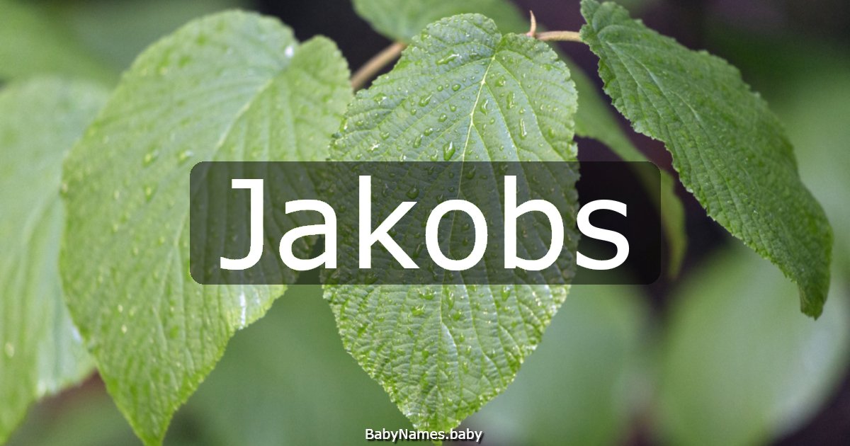 Jakobs