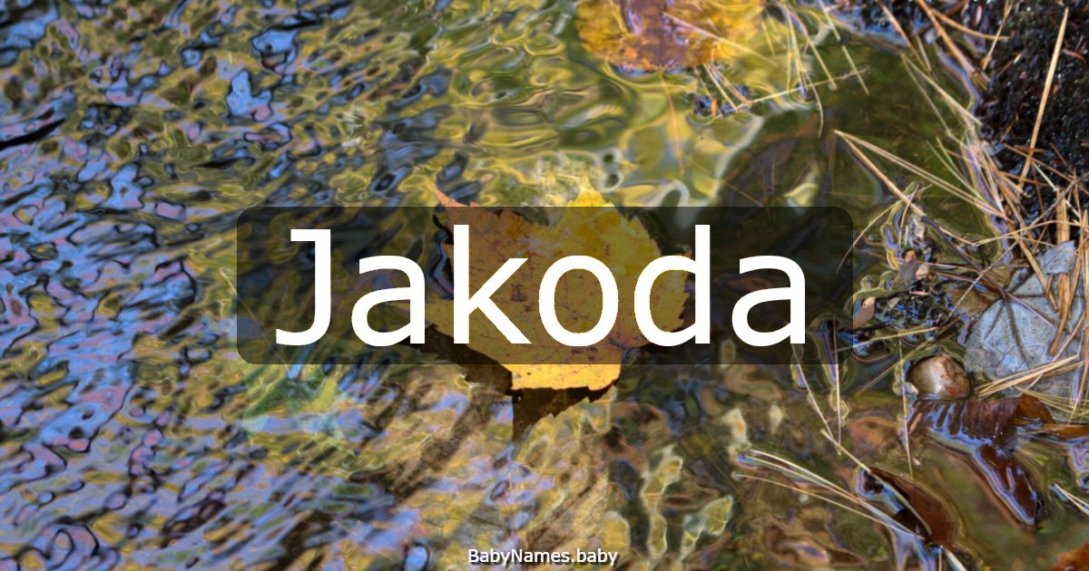 Jakoda