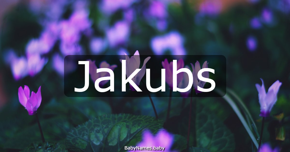 Jakubs