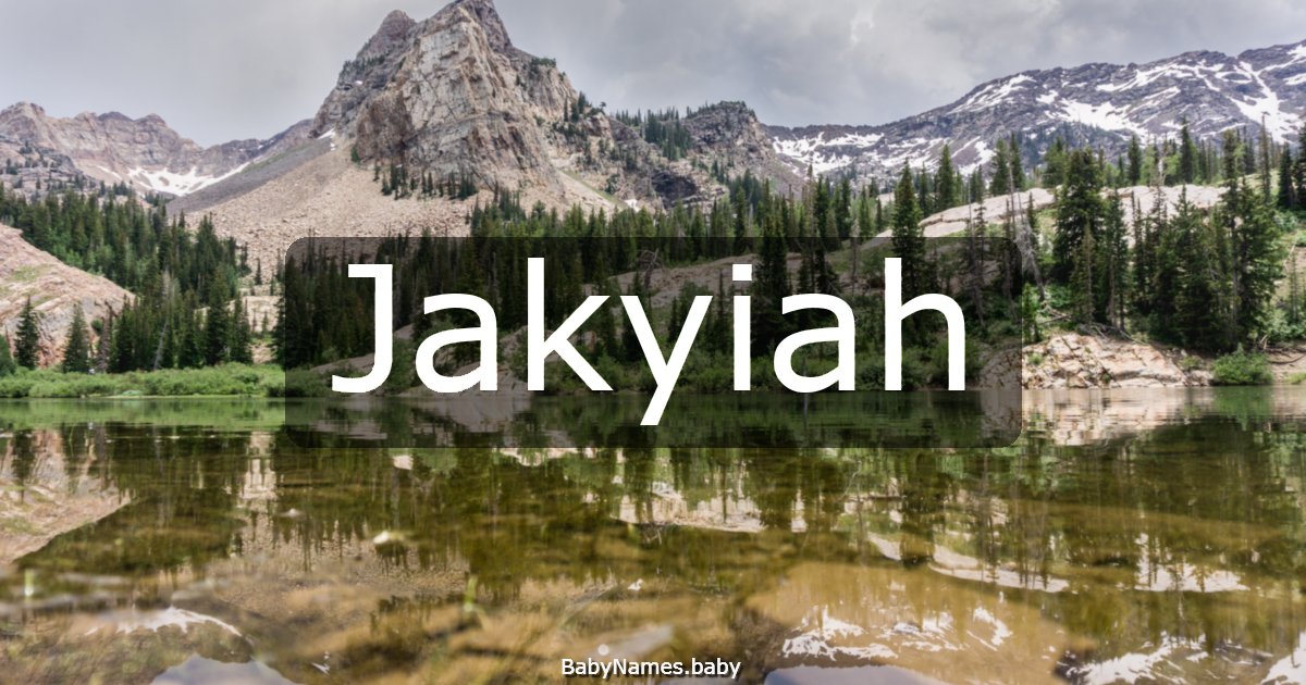 Jakyiah