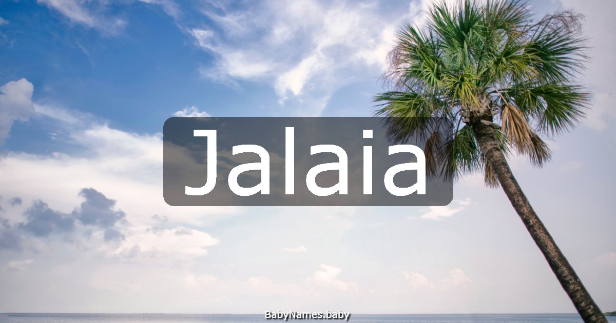 Jalaia