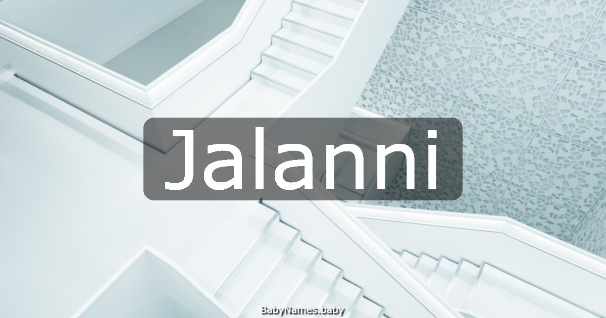 Jalanni