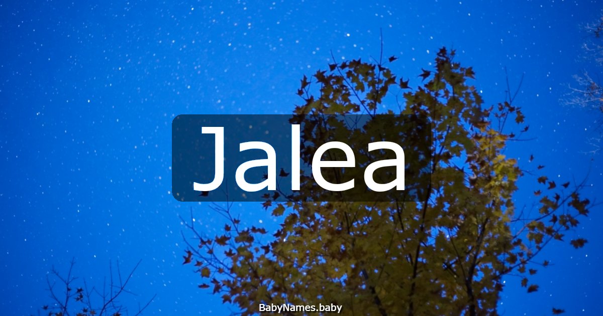 Jalea