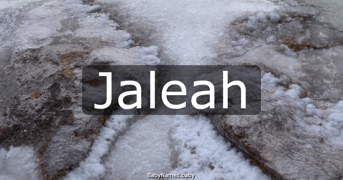 Jaleah