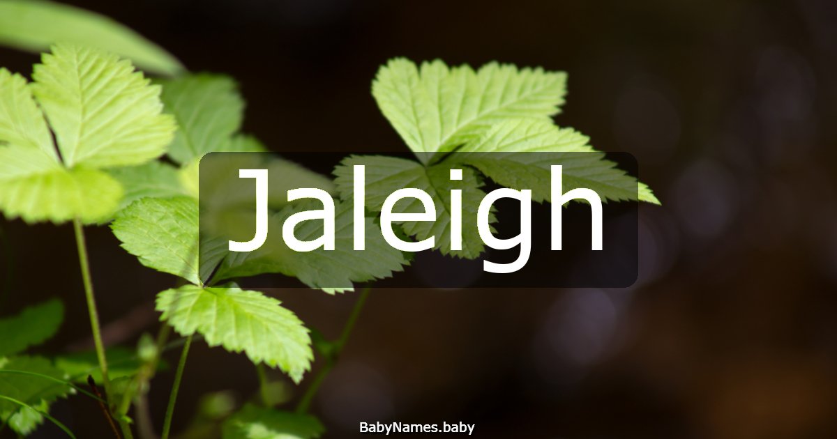 Jaleigh