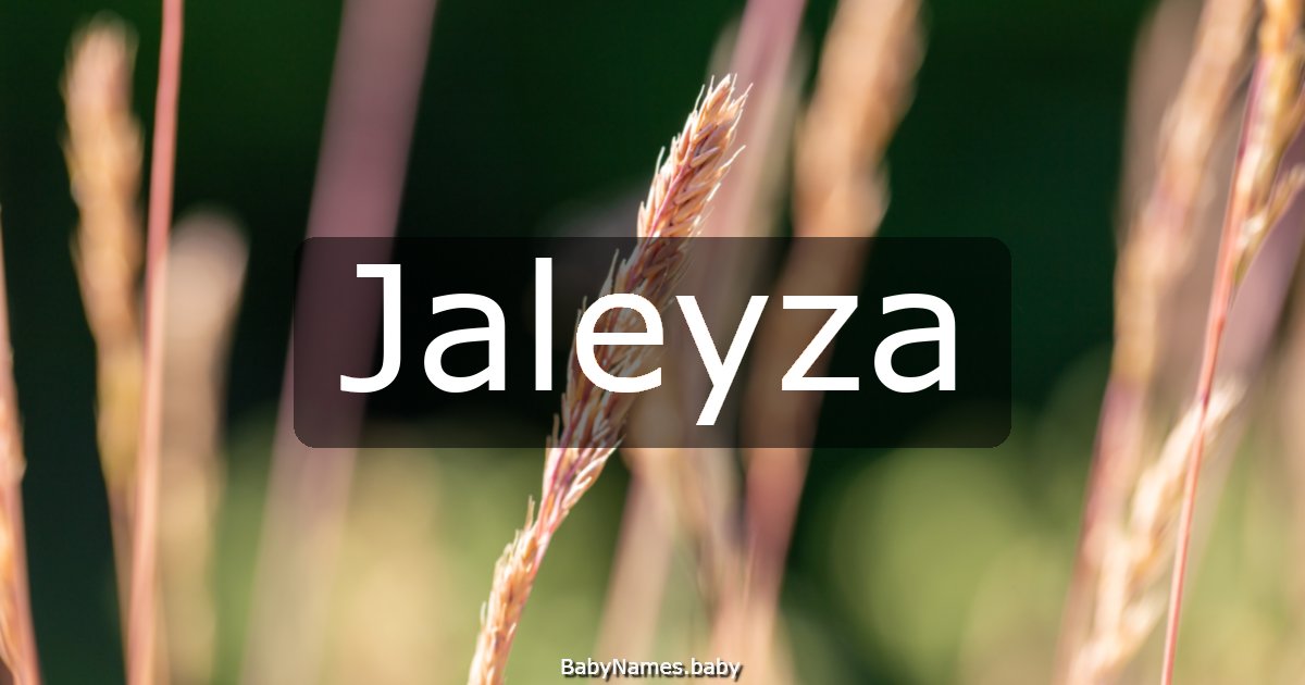 Jaleyza