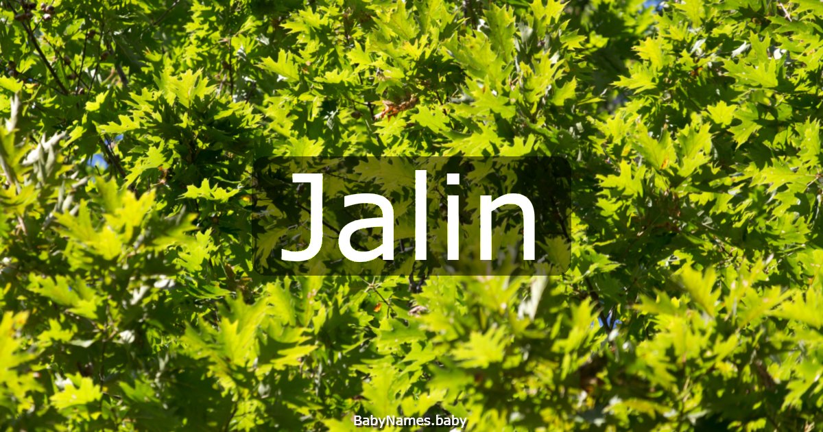 Jalin