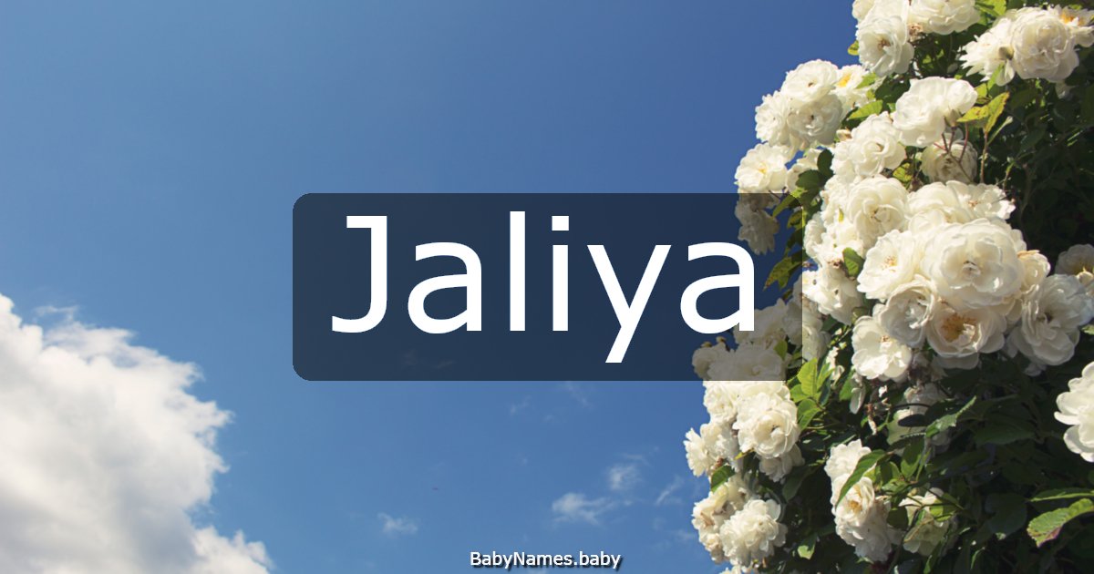 Jaliya