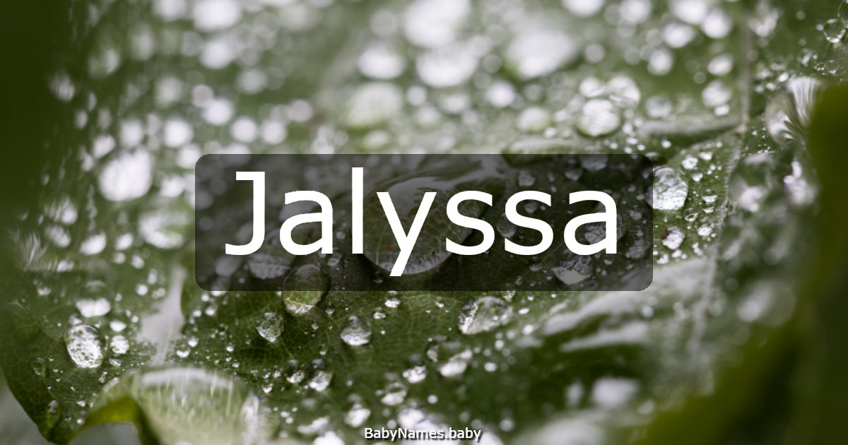 Jalyssa