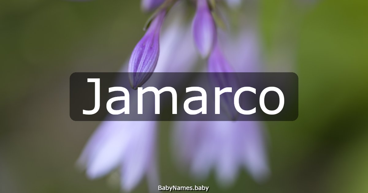 Jamarco