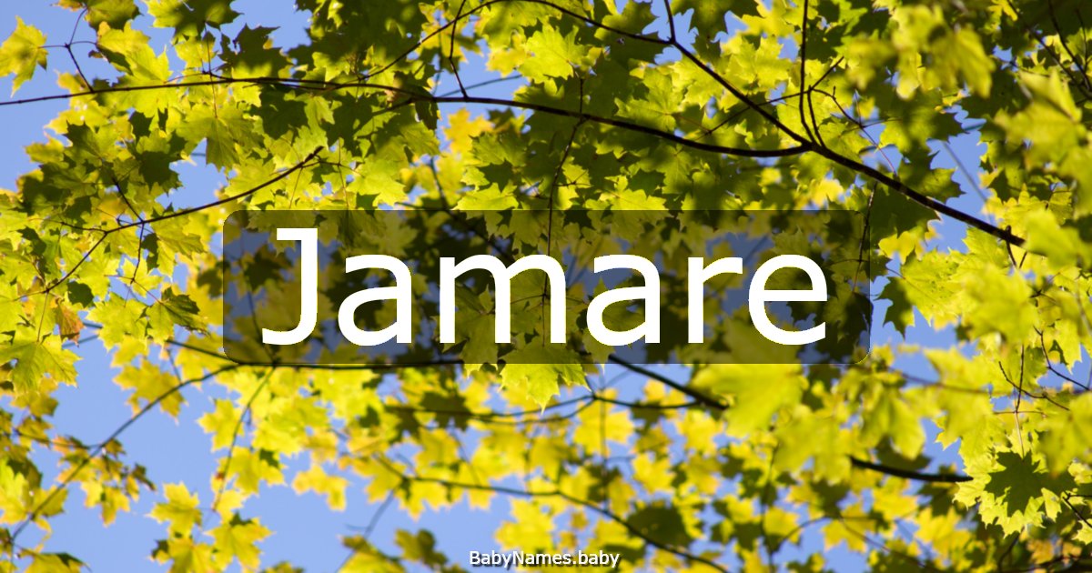 Jamare