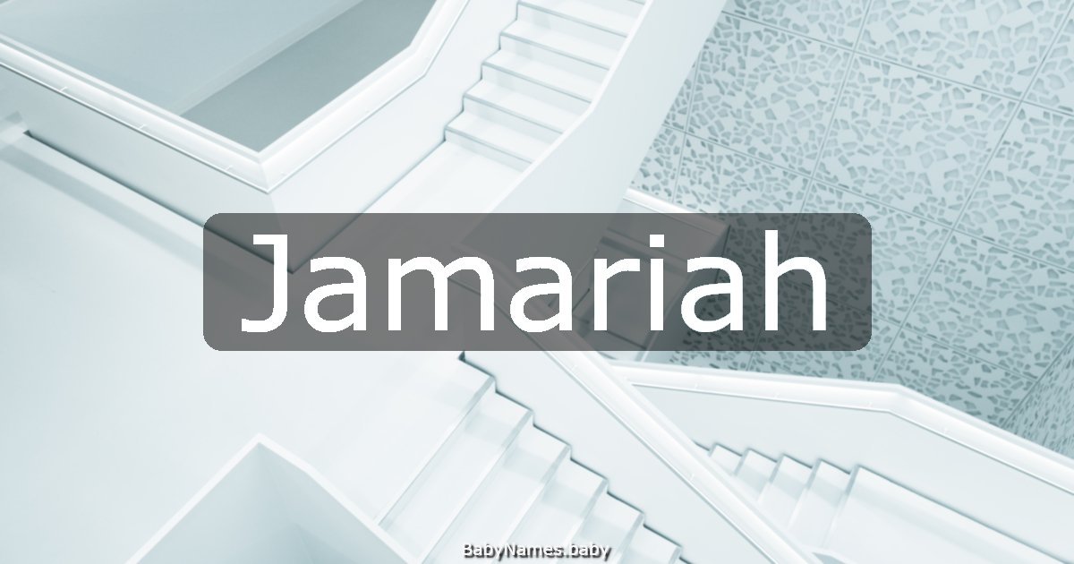 Jamariah