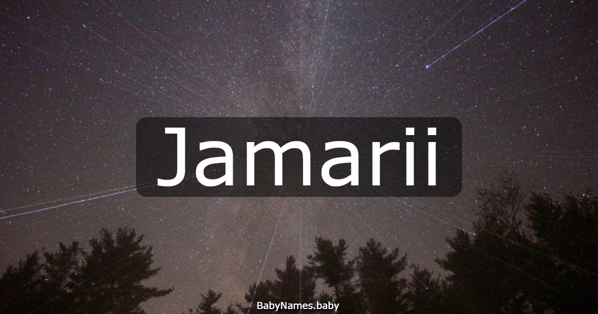 Jamarii