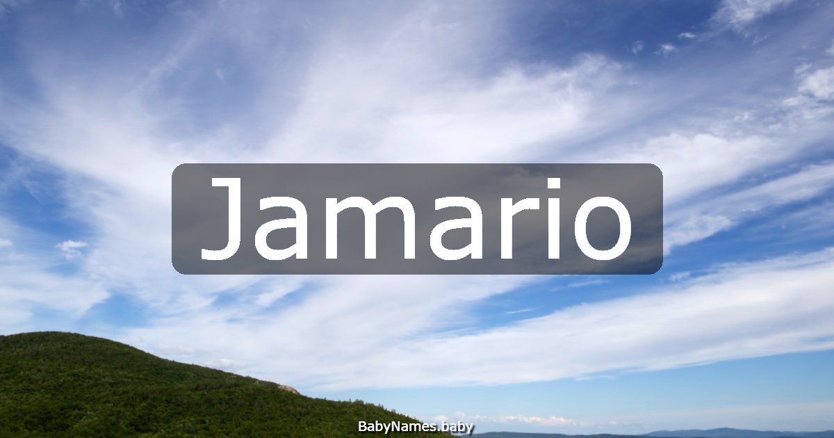 Jamario