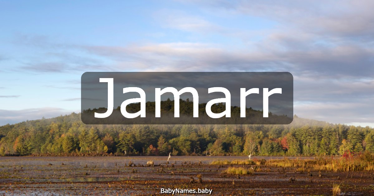 Jamarr