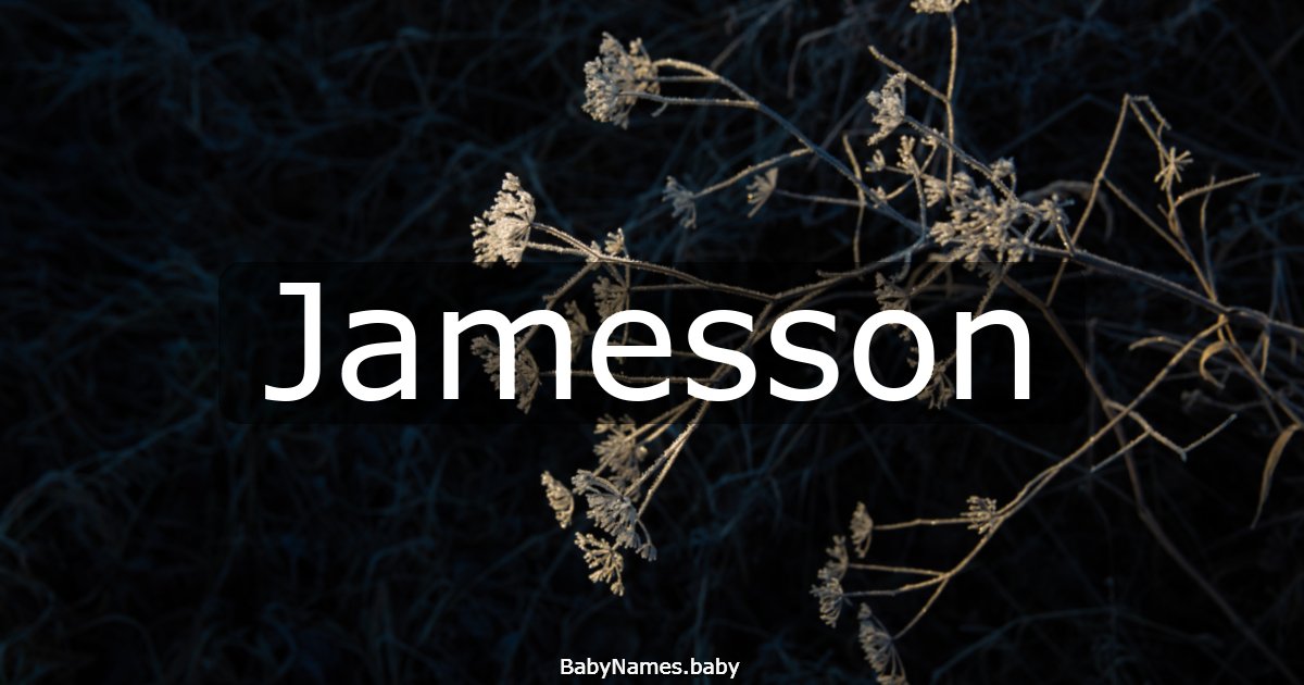 Jamesson
