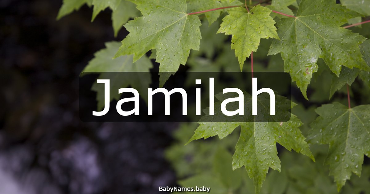 Jamilah
