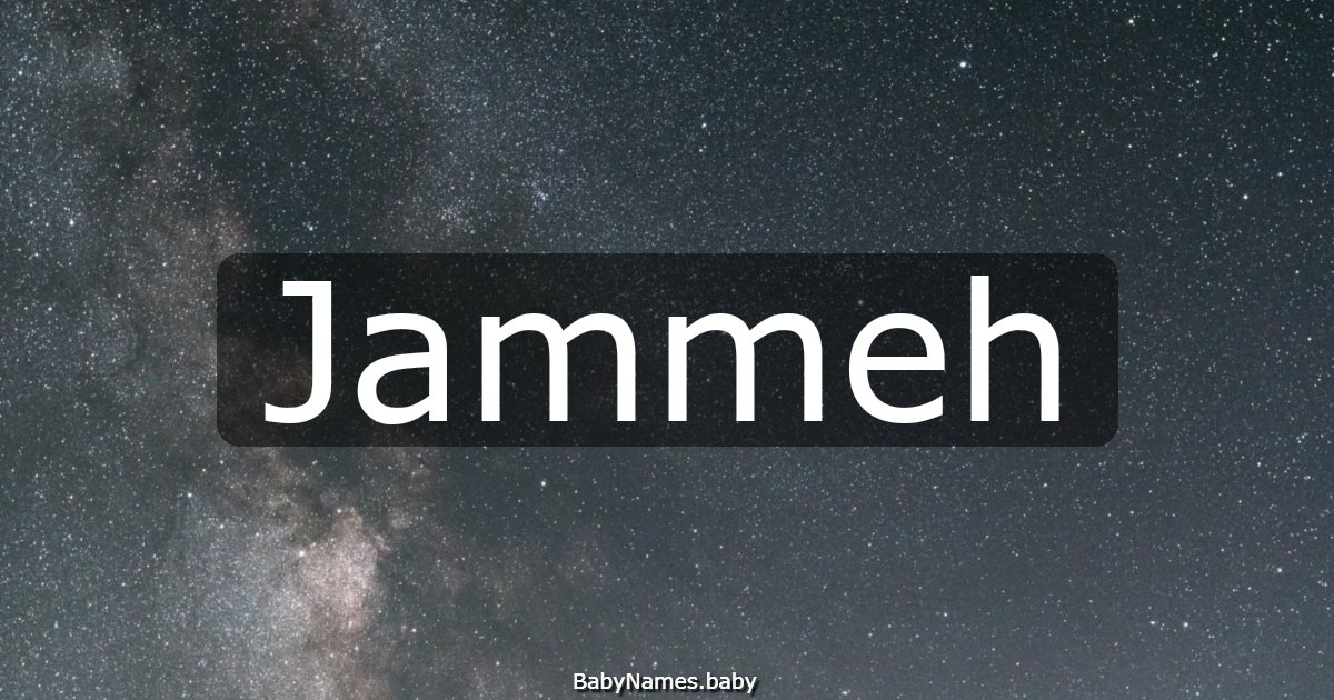 Jammeh