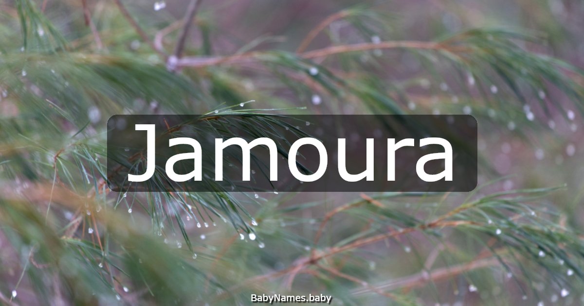 Jamoura