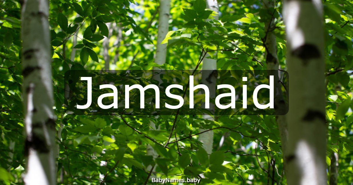 Jamshaid