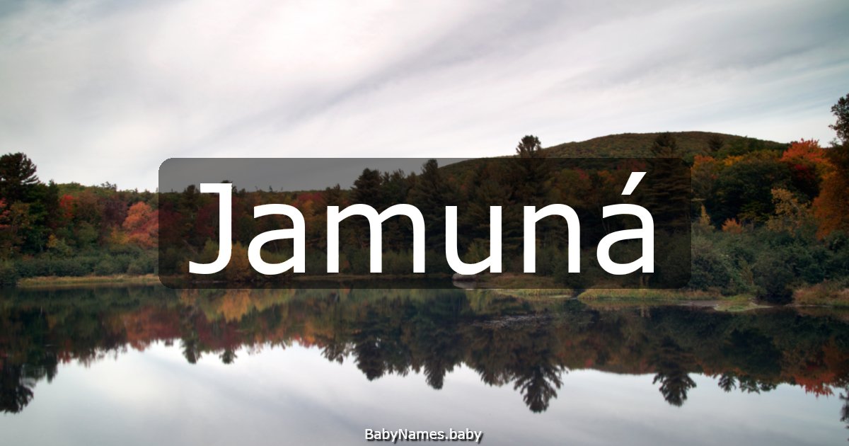 Jamuná