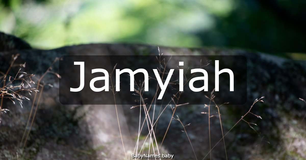 Jamyiah