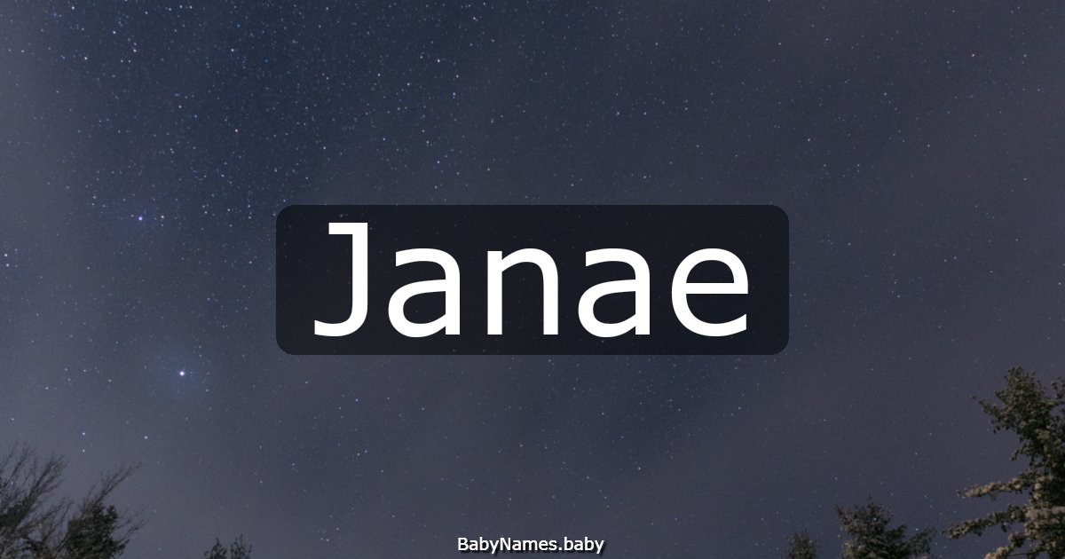 Janae