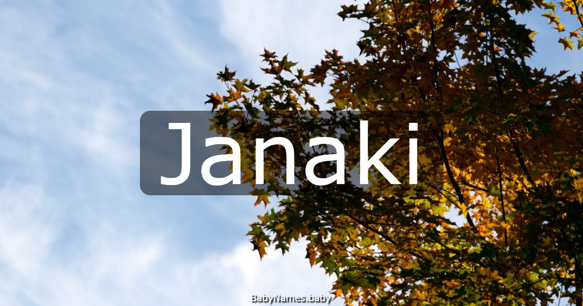 Janaki