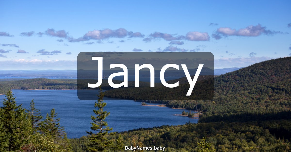 Jancy