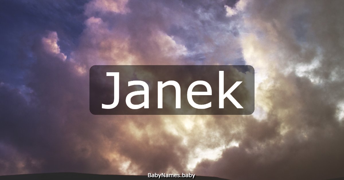 Janek