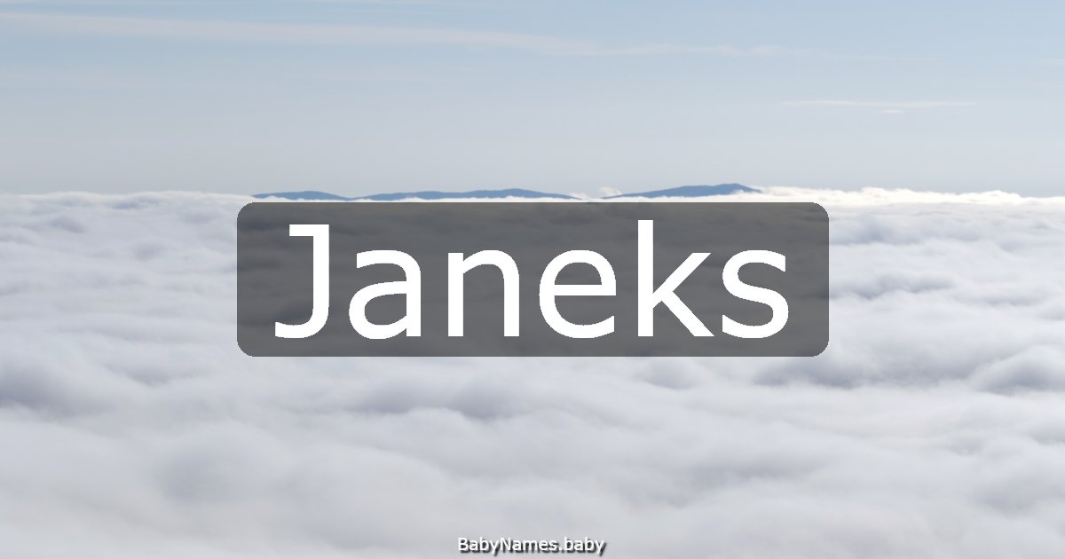 Janeks