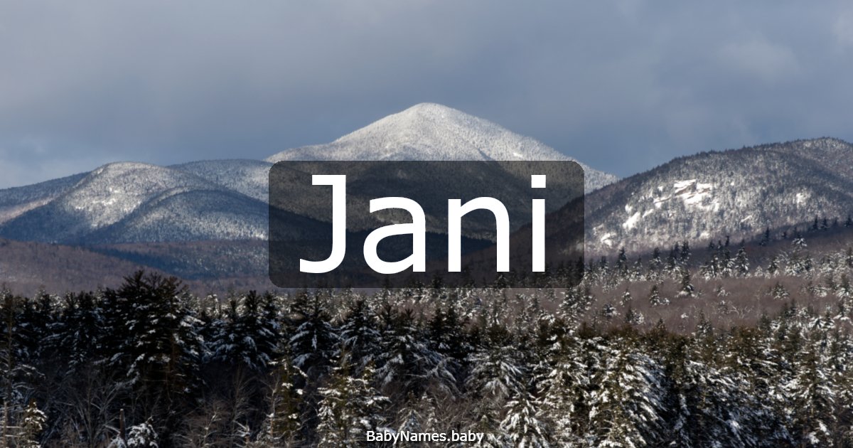 Jani