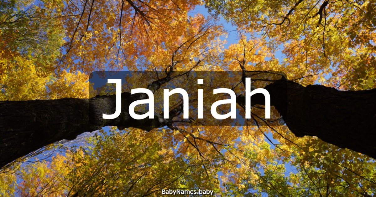 Janiah